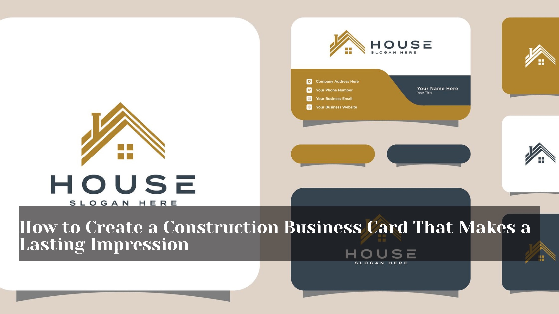 How to Create a Construction Business Card That Makes a Lasting Impression